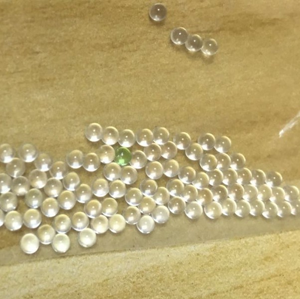2 mm precizna krogla iz borosilikatnega stekla